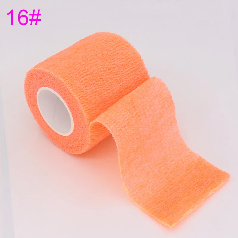 18 Colors Colorful Athletic Wrap Tape Self Adhesive Elastic Bandage Bands Sports