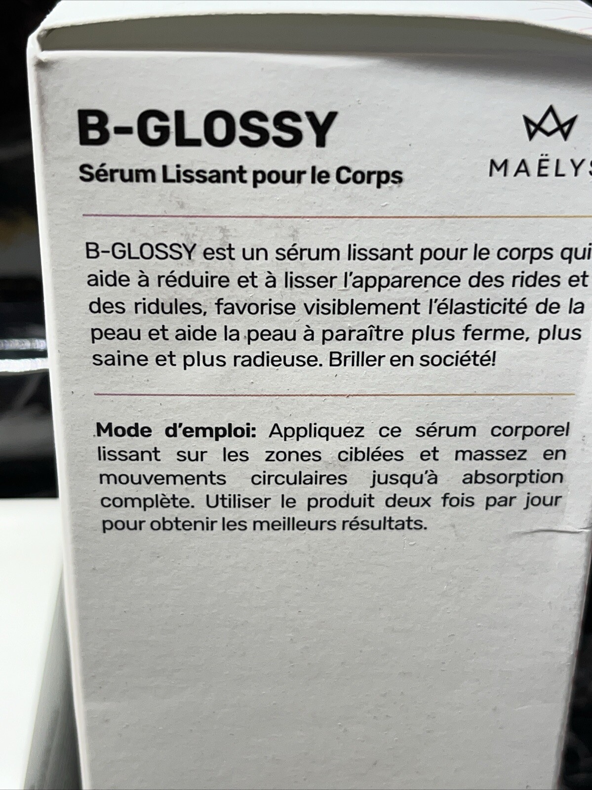 MAELYS B-FLAT + B TIGHT + B-GLOSSY 3.38oz New 🔥SALE🔥