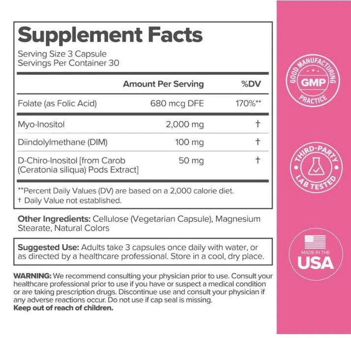 2 Packs FLO Hormone Balance Ovarian Support Vitamin Capsules Dietary Supplement