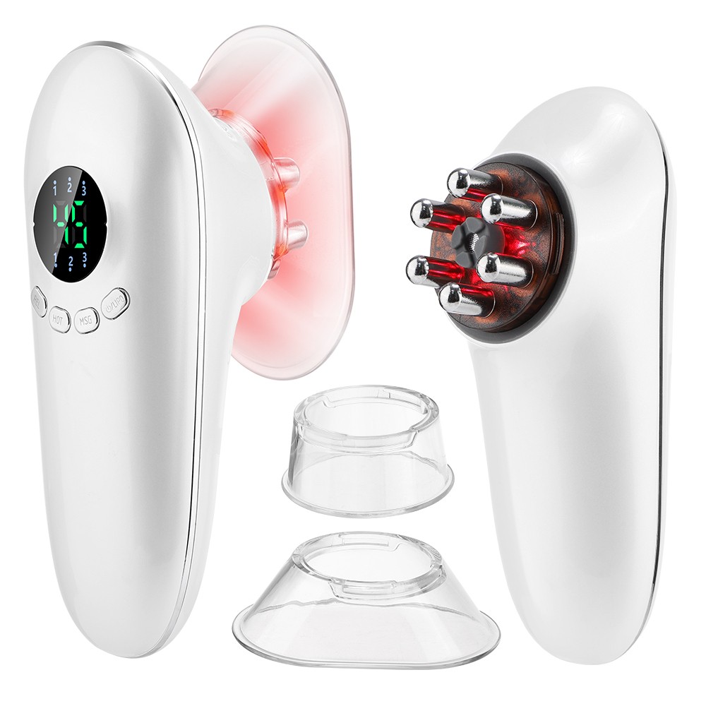 3-in-1 Body Sculpting Machine –Cellulite Massager w/ Cupping, EMS, Light Therapy