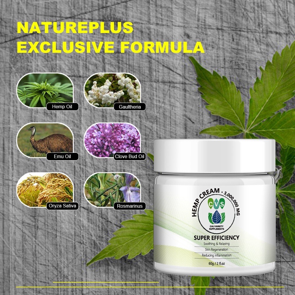 (5)Bottle hemp cream 3000,000 Super Efficiency