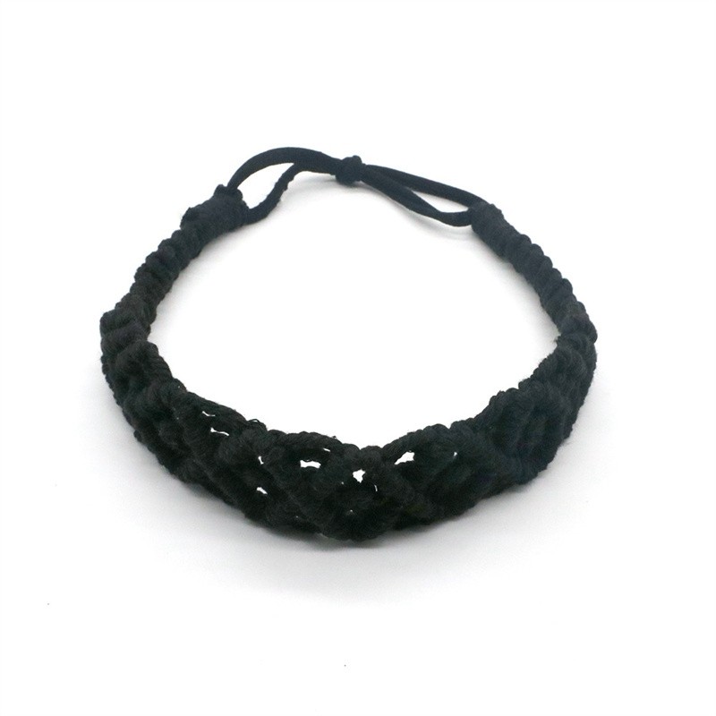 Adult Hair Accessories Boho Chic intertwine Turban Solid Color Head Band