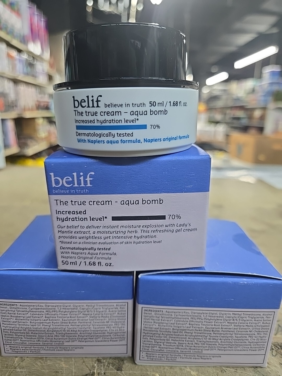 belif The True Cream Aqua Bomb Daily Use – 52100999 (1.68 fl oz)