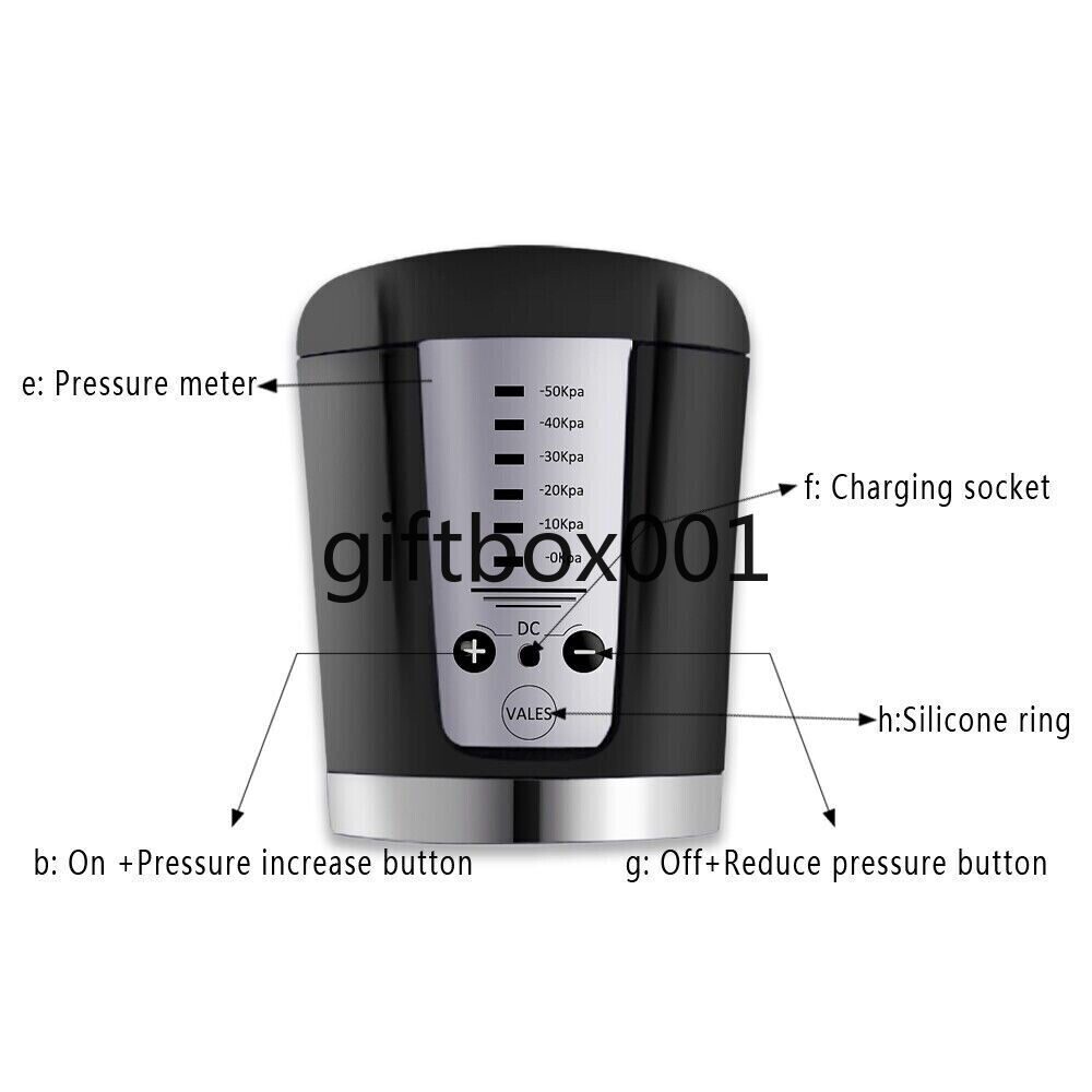 Penis Vacuum Pump Penis Erectile Enlargement Enhancer Male Girth Length for Male
