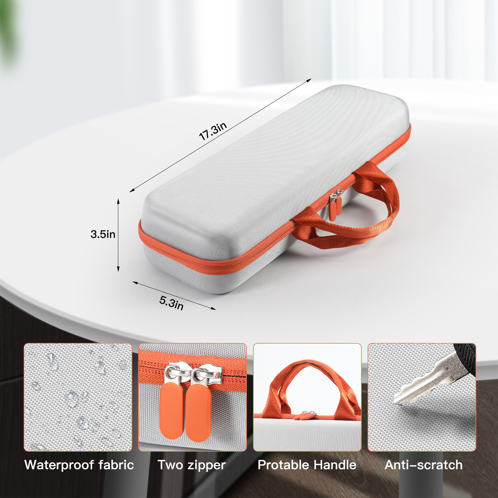 Travel Portable Case Box For Dyson Airstrait HT01 Hair Straightener Storage Bag