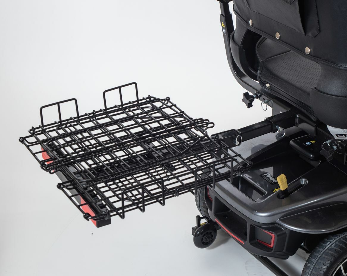 Folding Rear Basket Accessory for Pride Mobility Scooter Sturdy New Design