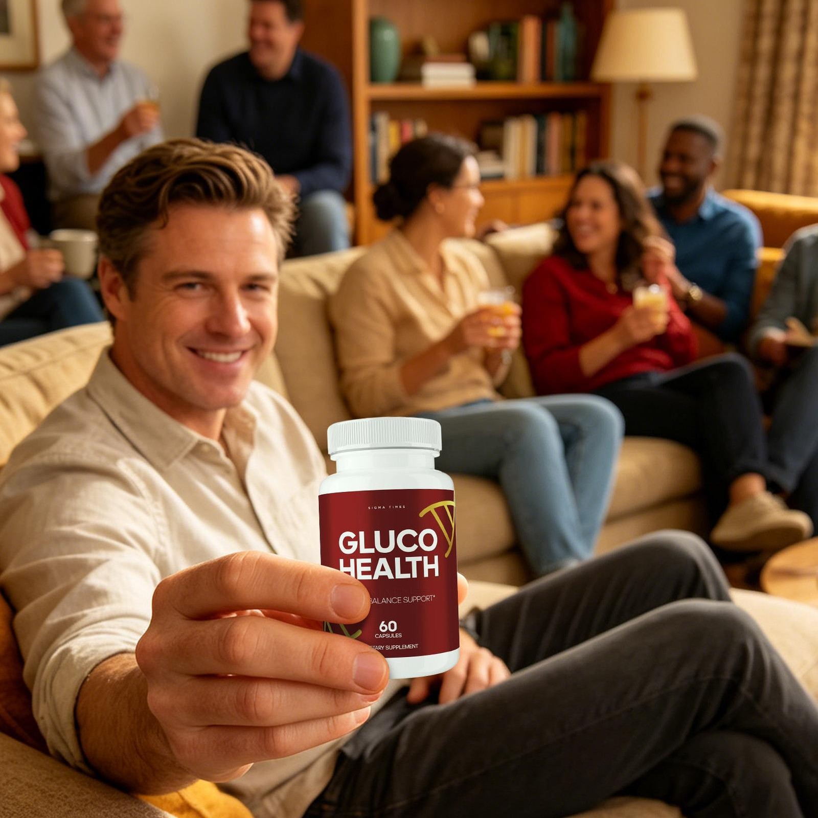 Gluco Health Capsules – GlucoHealth Balance & Blood Support Supplement 60ct