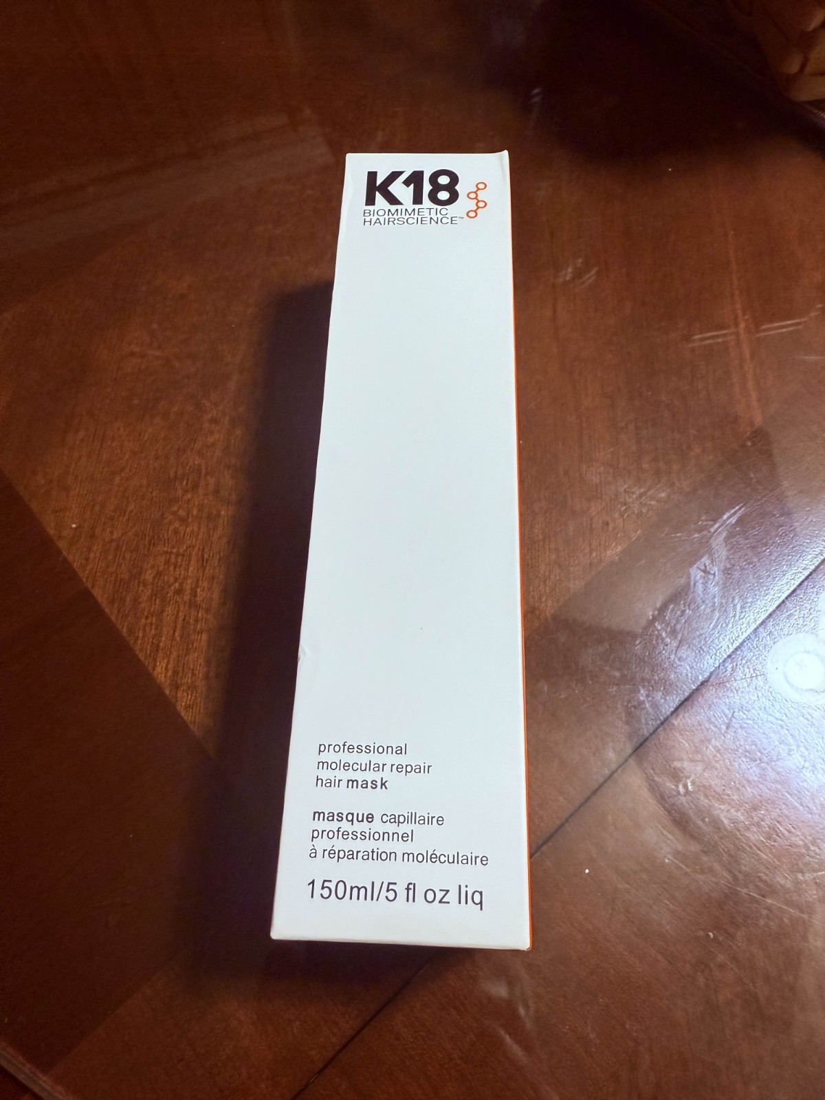K18 Biomimetic Hairscience Leave-in Molecular Repair Hair Mask- 150ml/5oz Sealed