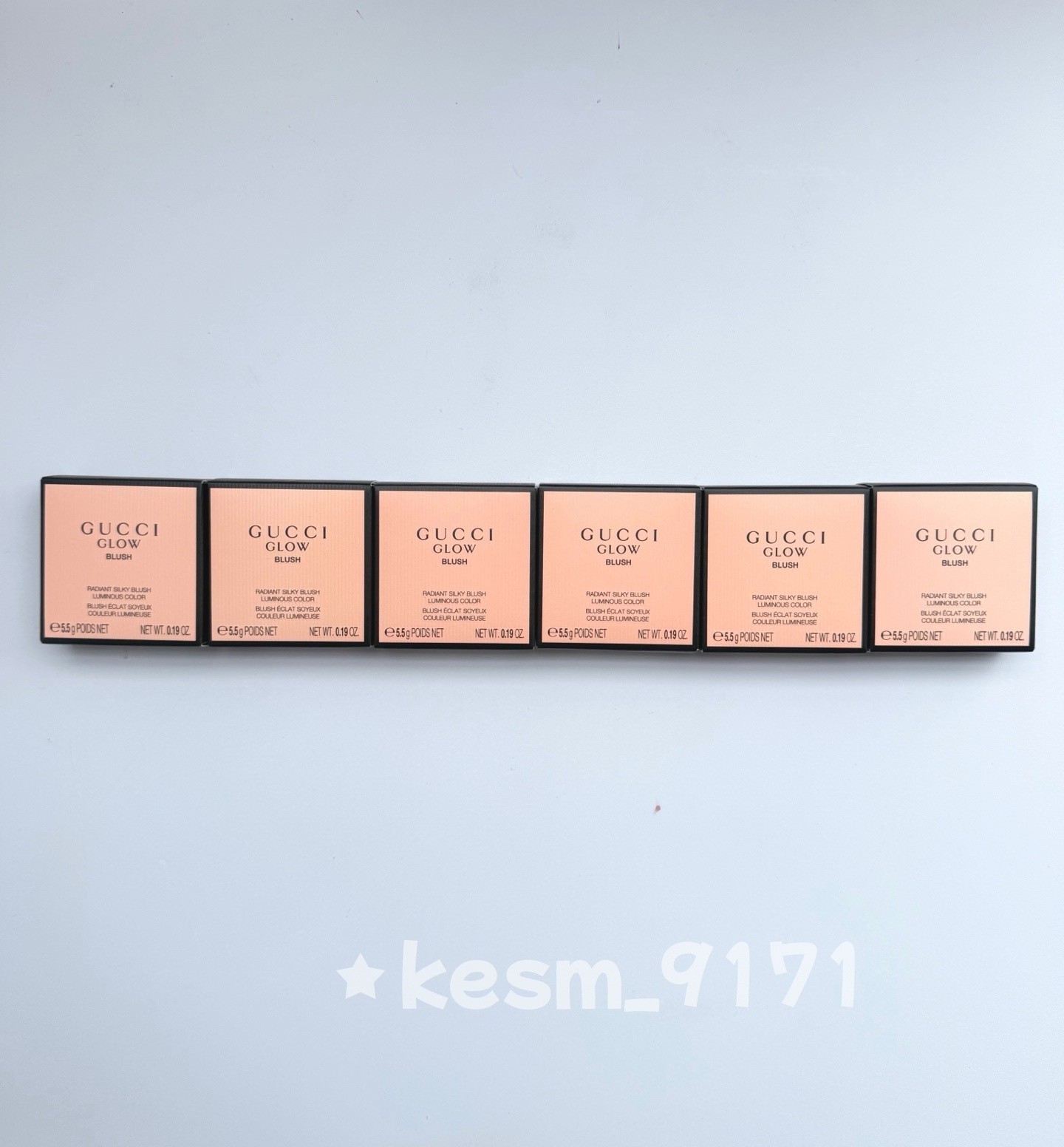 GUCCI GLOW BLUSH Radiant Silky Blush 5.5g/0.19oz