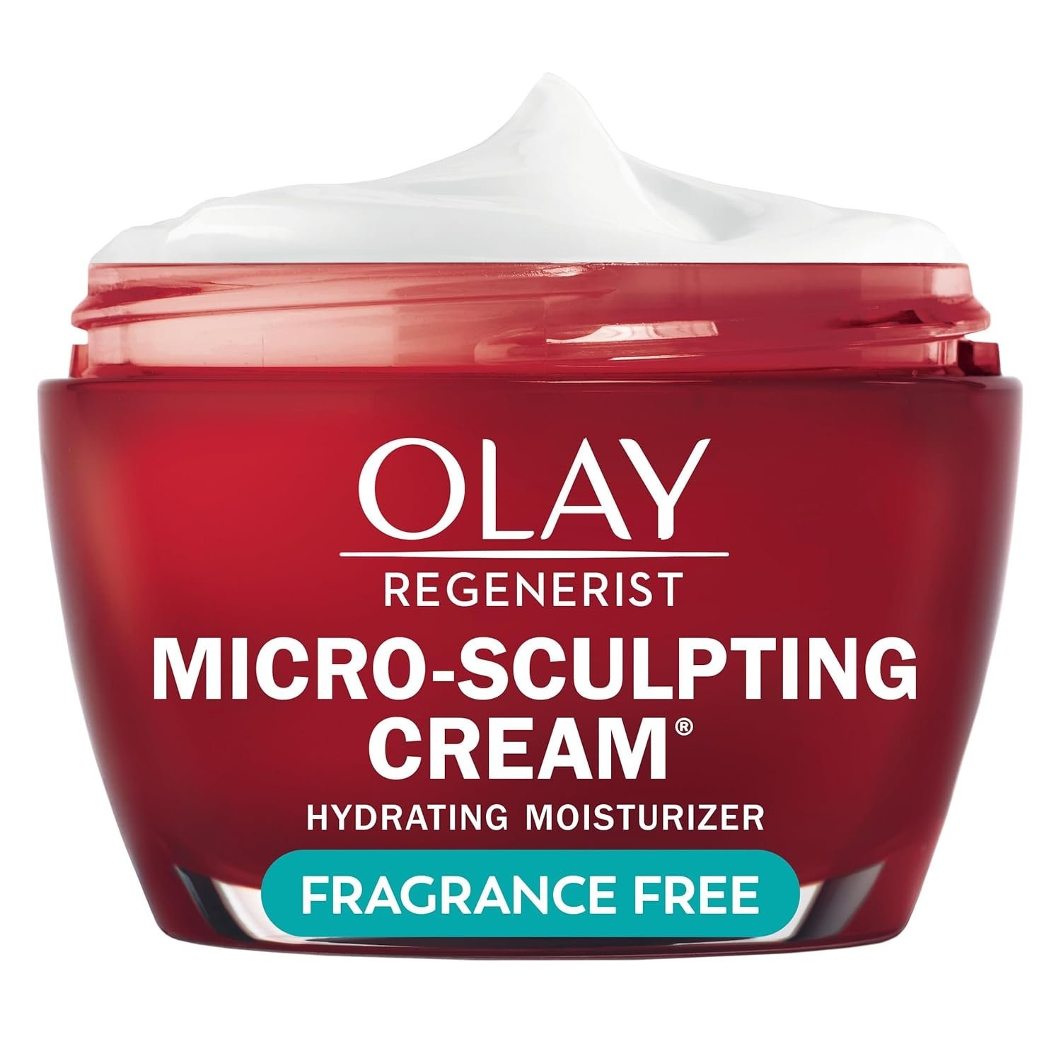 Olay Regenerist Micro-Sculpting Cream, Fragrance-Free 1.7oz Anti-Age Moisturizer