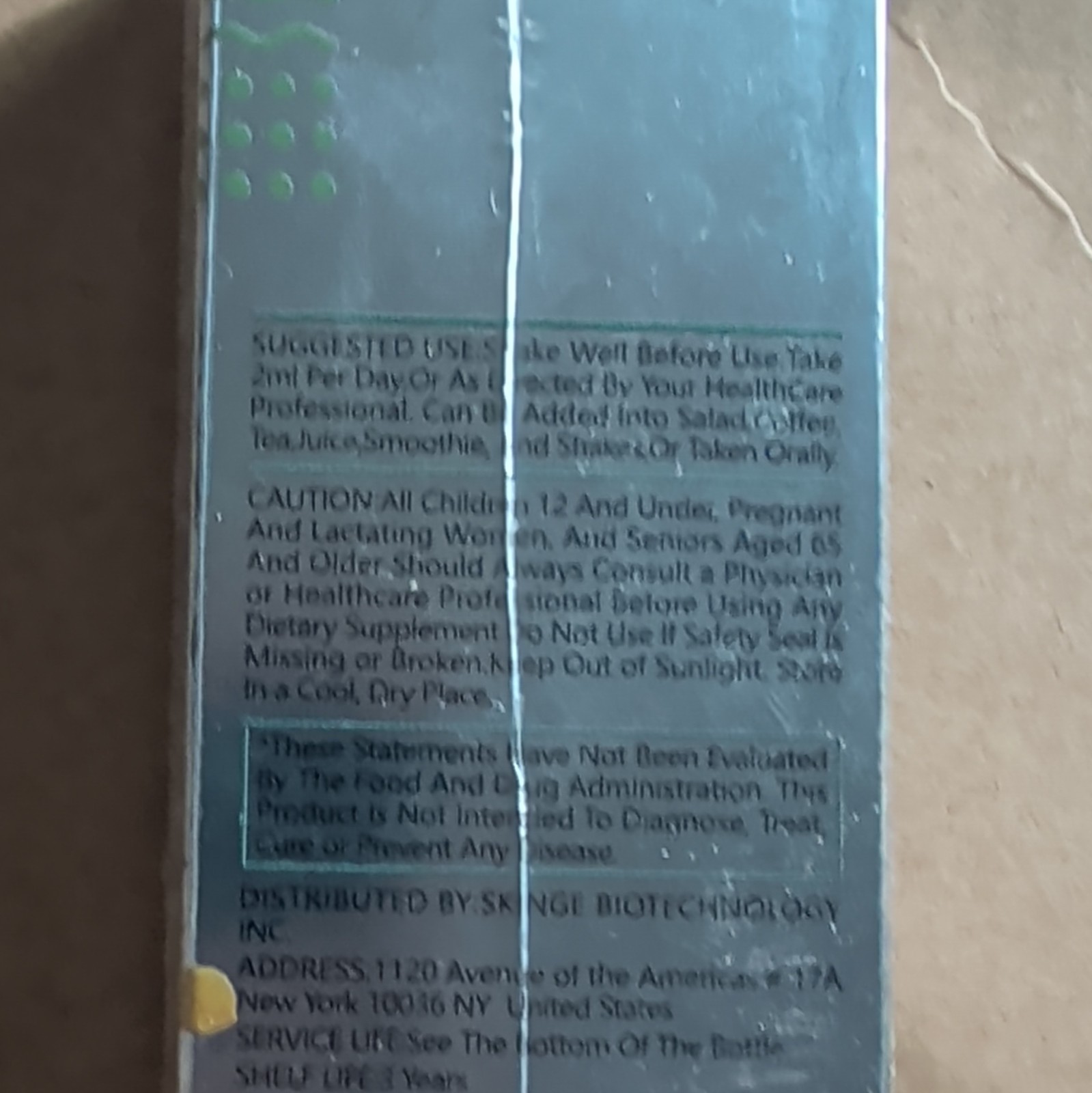 Chete Mullein Leaf Complex Drops 2000mg Cool Mint Respiratory Support
