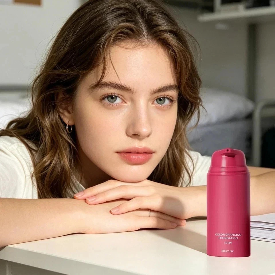 Smooche Foundation Korean, Smooche Color Changing Foundation, For All Skin Types