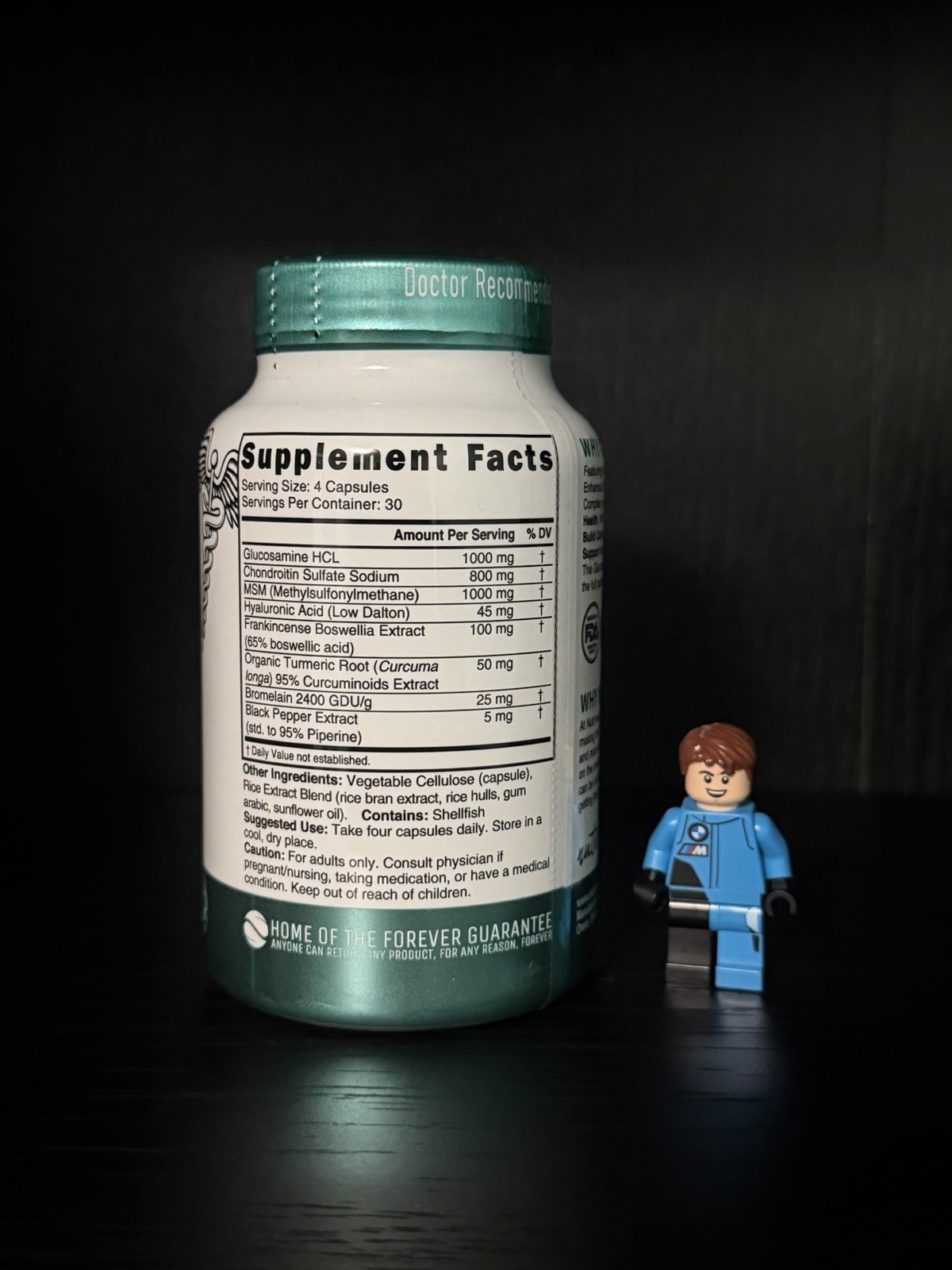 New Batch!!!Nutri 8-in-1 Glucosamine Chondroitin MSM Turmeric 120 Count EXP 9/28