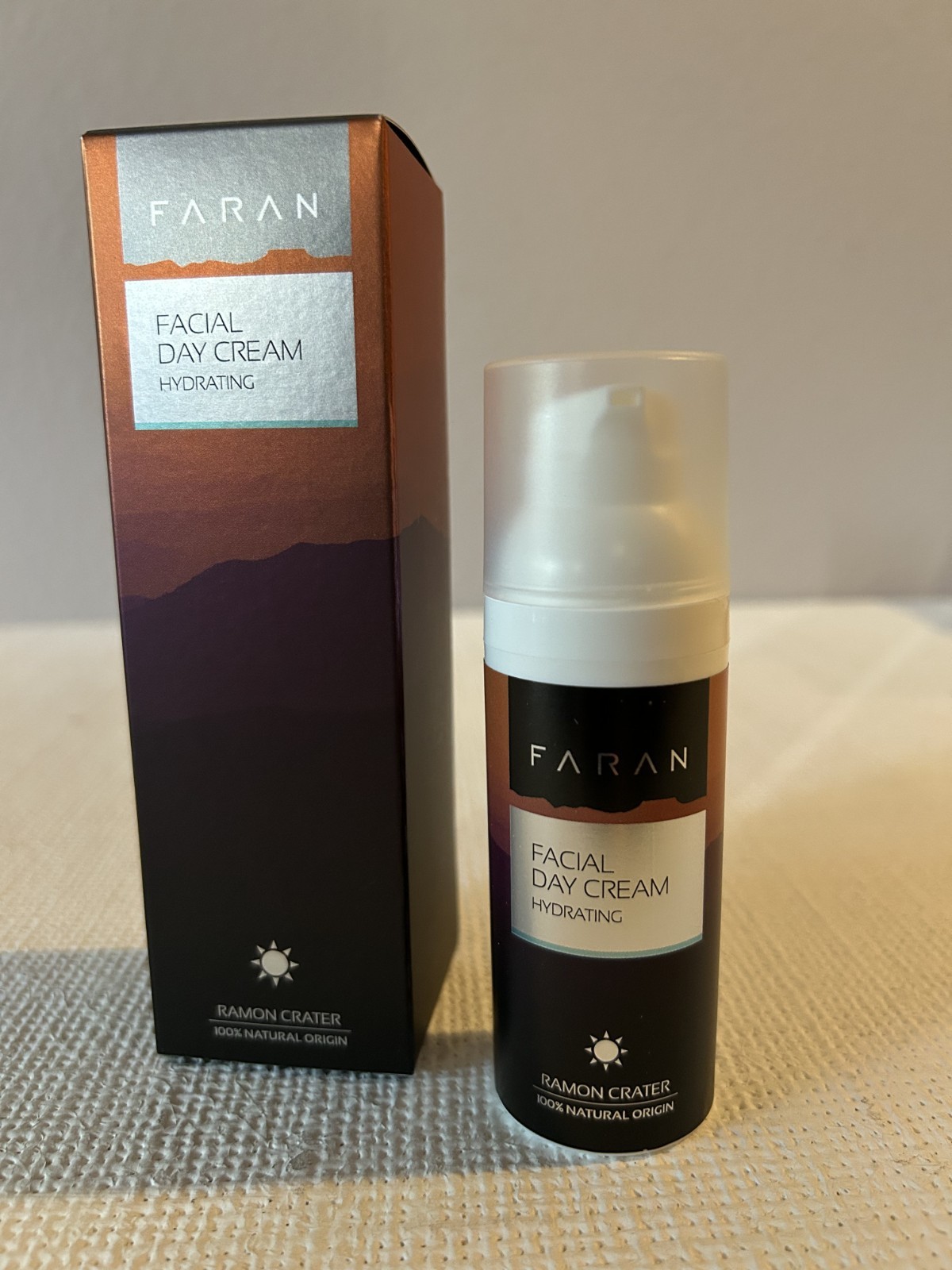 Facial Day Cream; Hydrating; 50ml; all-natural; by Faran Cosmetic, Israel