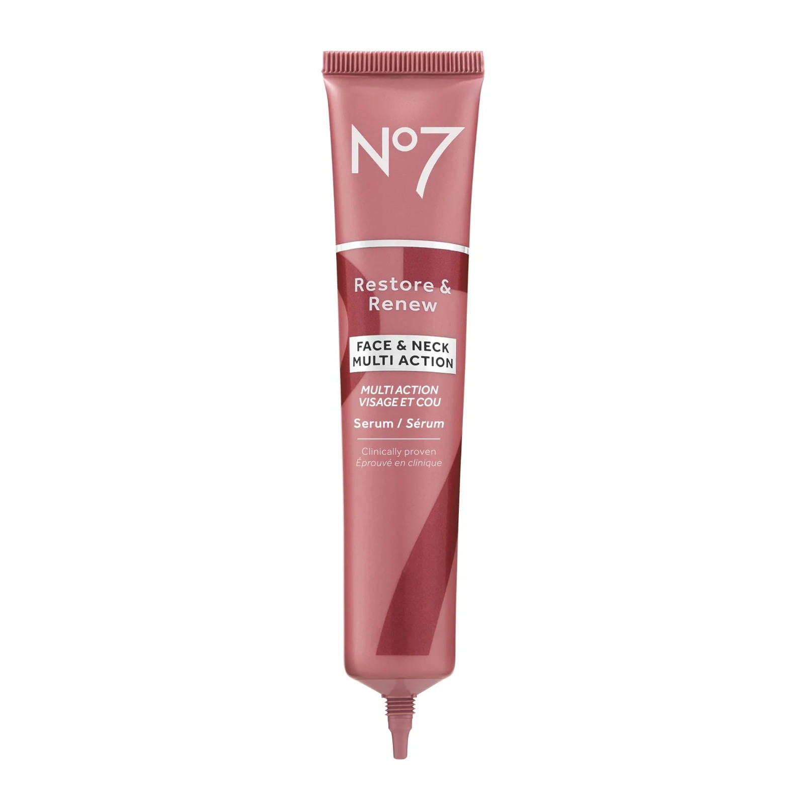 No7 Restore & Renew Multi Action Face & Neck Serum – 1.69