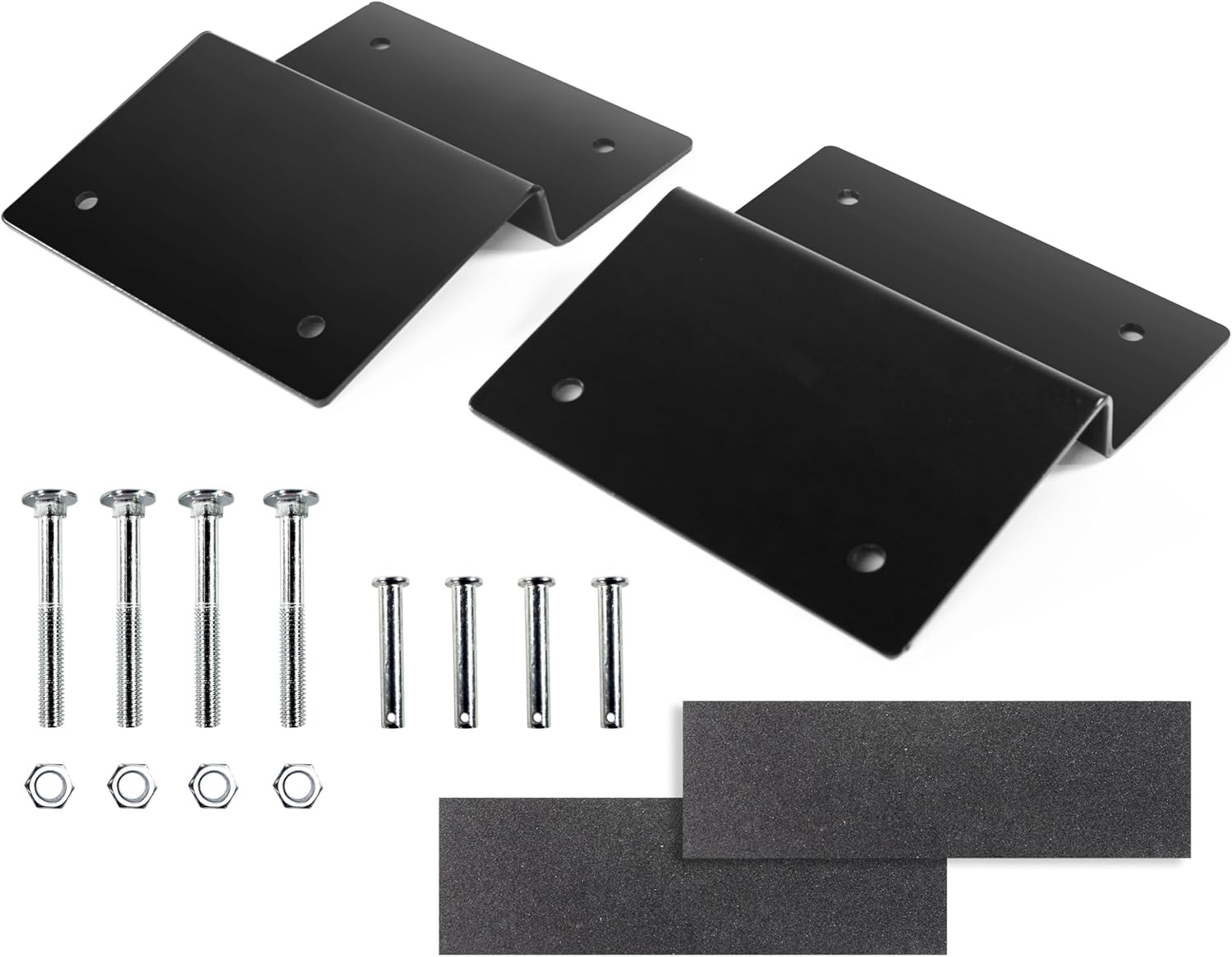 MAXXHAUL 50872 Steel Ramp Top Kit – Quickly Create Your Own Ramps with 2″X8″ Pla