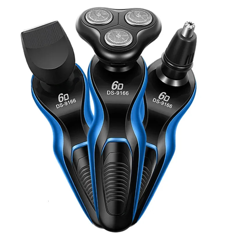 4-in-1 Electric Shaver Razor Waterproof Cordless Rechargeable Head Beard Trimmer