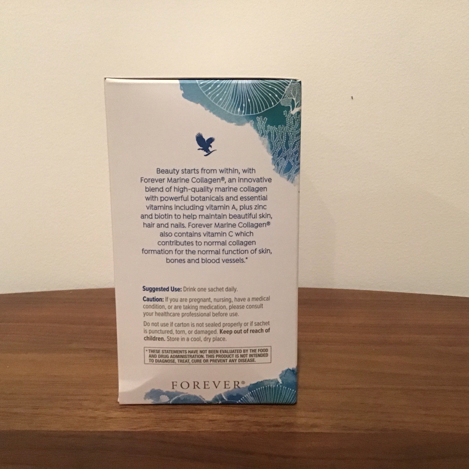 Forever Living Marine Collagen Supplement 30 Sachets (30×0.5 FL. Oz) Exp. 09/27