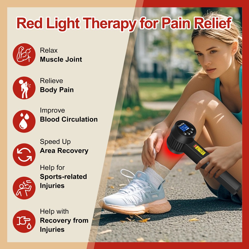8W Cold Laser Class 4 Laser Therapy Pain Relief Arthritis Knee Joint Swelling