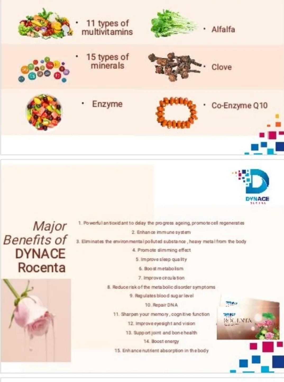 Dynace Rocenta Antioxidants, Blood Sugar Support, Blood Health…