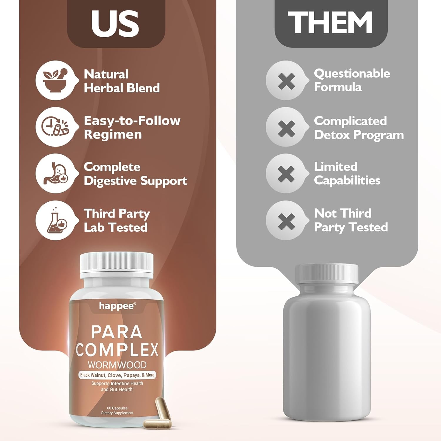 ParaComplex Intestinal Guard for Humans – para Purge Herbal Cleanse for G