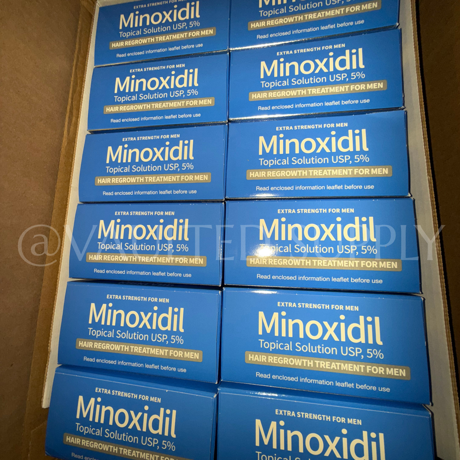 Kirkland Signature Minoxidil 5% Extra Strength for Men Hair Regrowth 6 Boxes