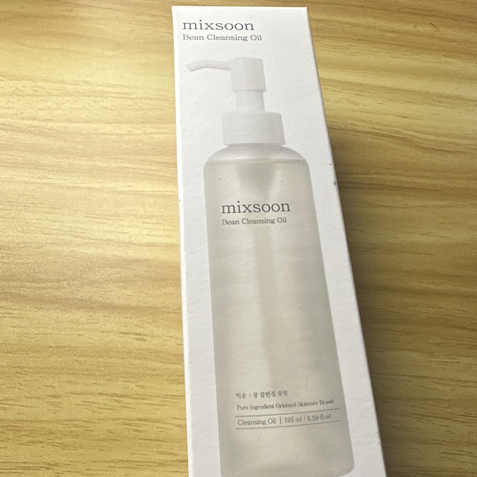 mixsoon Bean Cleansing Oil 195ml Makeup Remover Face Unscented PAO 12M