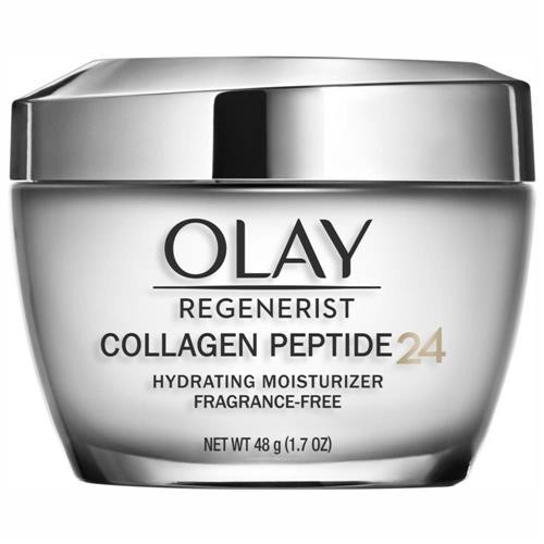 Olay Regenerist Collagen Peptide 24 Hydrating Moisturizer Fragrance Free 1.7oz