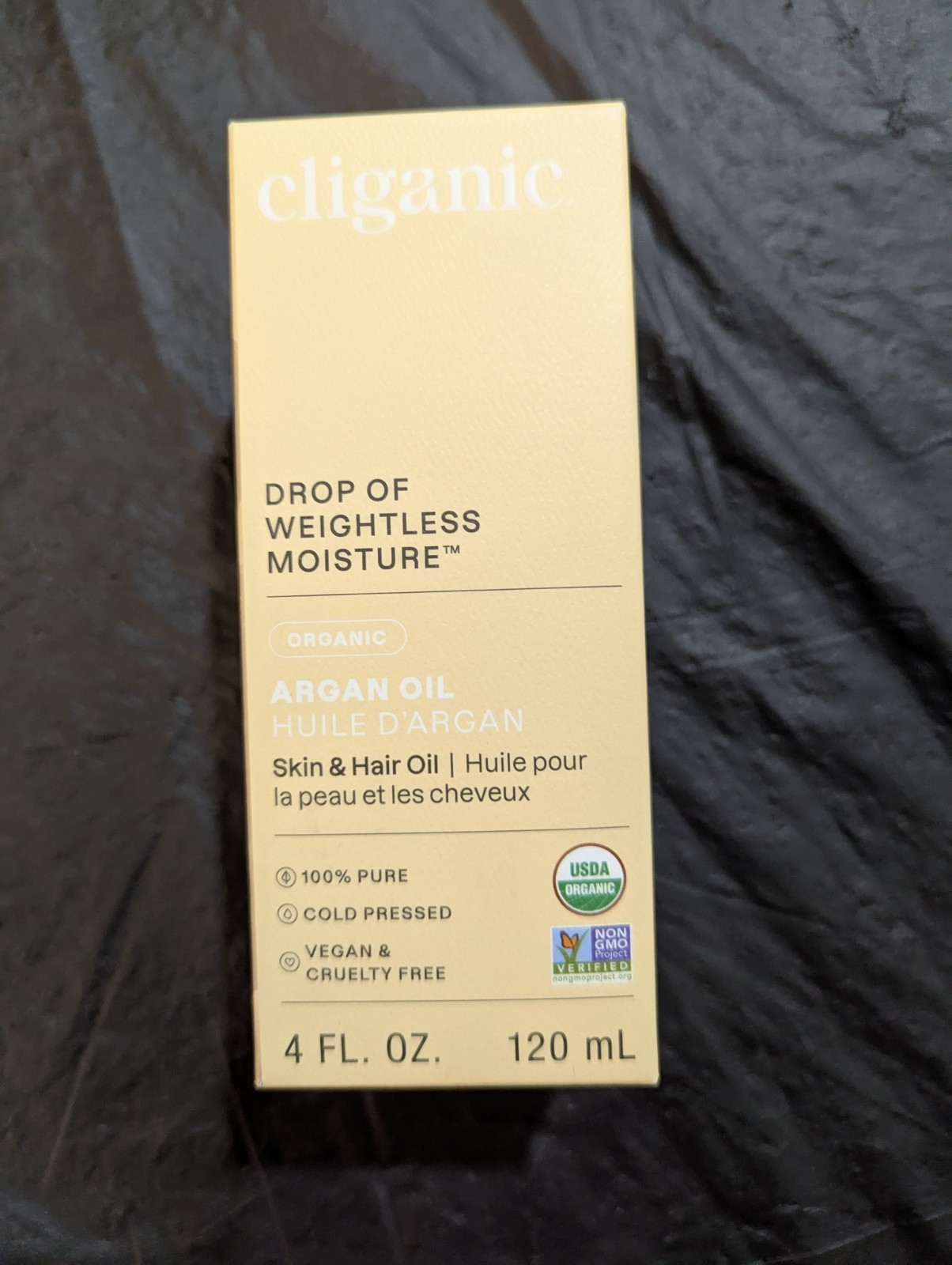 Cliganic Organic Argan Oil, 100% Pure | for Hair, Face & 4 Fl Oz (Pack of 1)