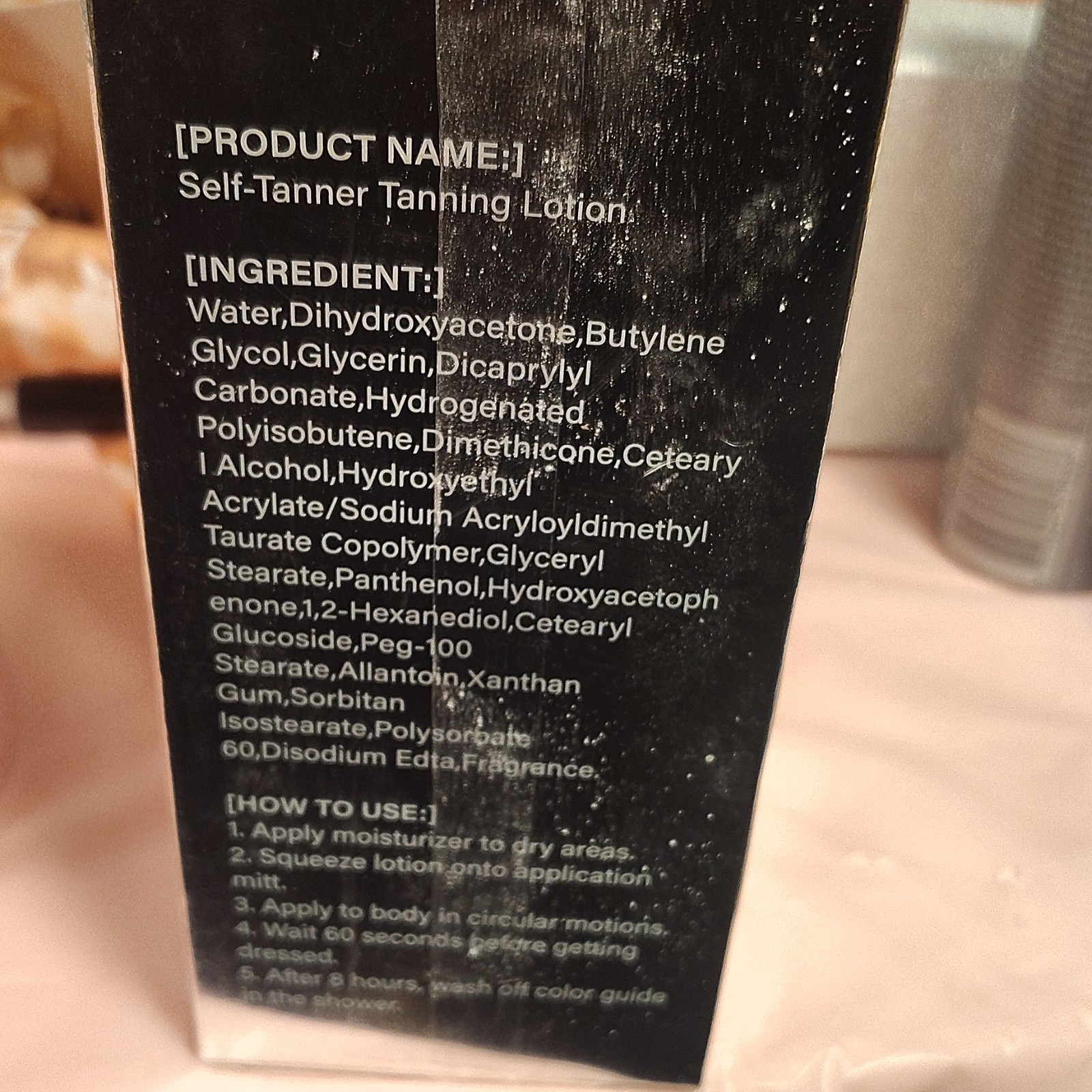 ROSEYE Self-Tanner Lotion, Light, Body, 120 ml / 4.06 fl oz, 12M PAO
