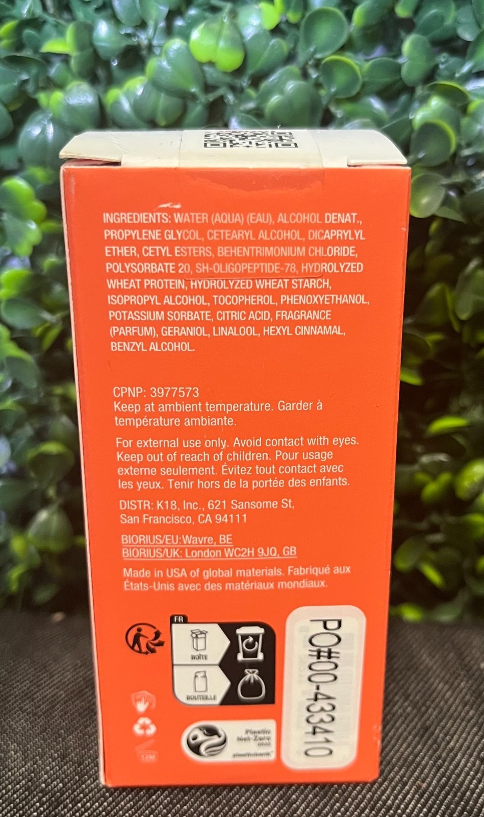 K18 Biomimetic Hairscience Leave-in Molecular Repair Hair Mask 50ml NEW & SEALED
