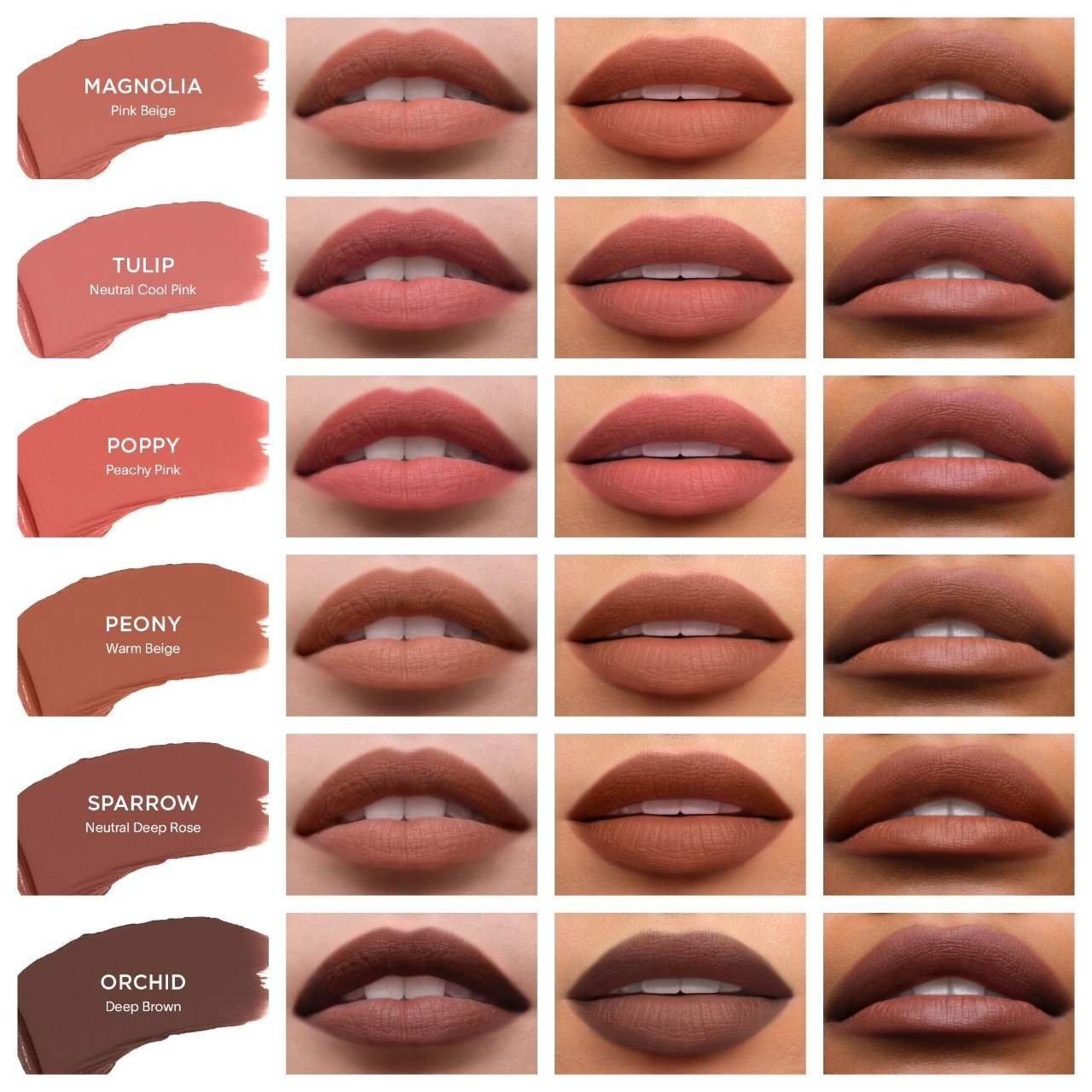 NIB 100% Authentic Hourglass Unlocked™ Soft Matte Lipstick,0.14oz,12 colors