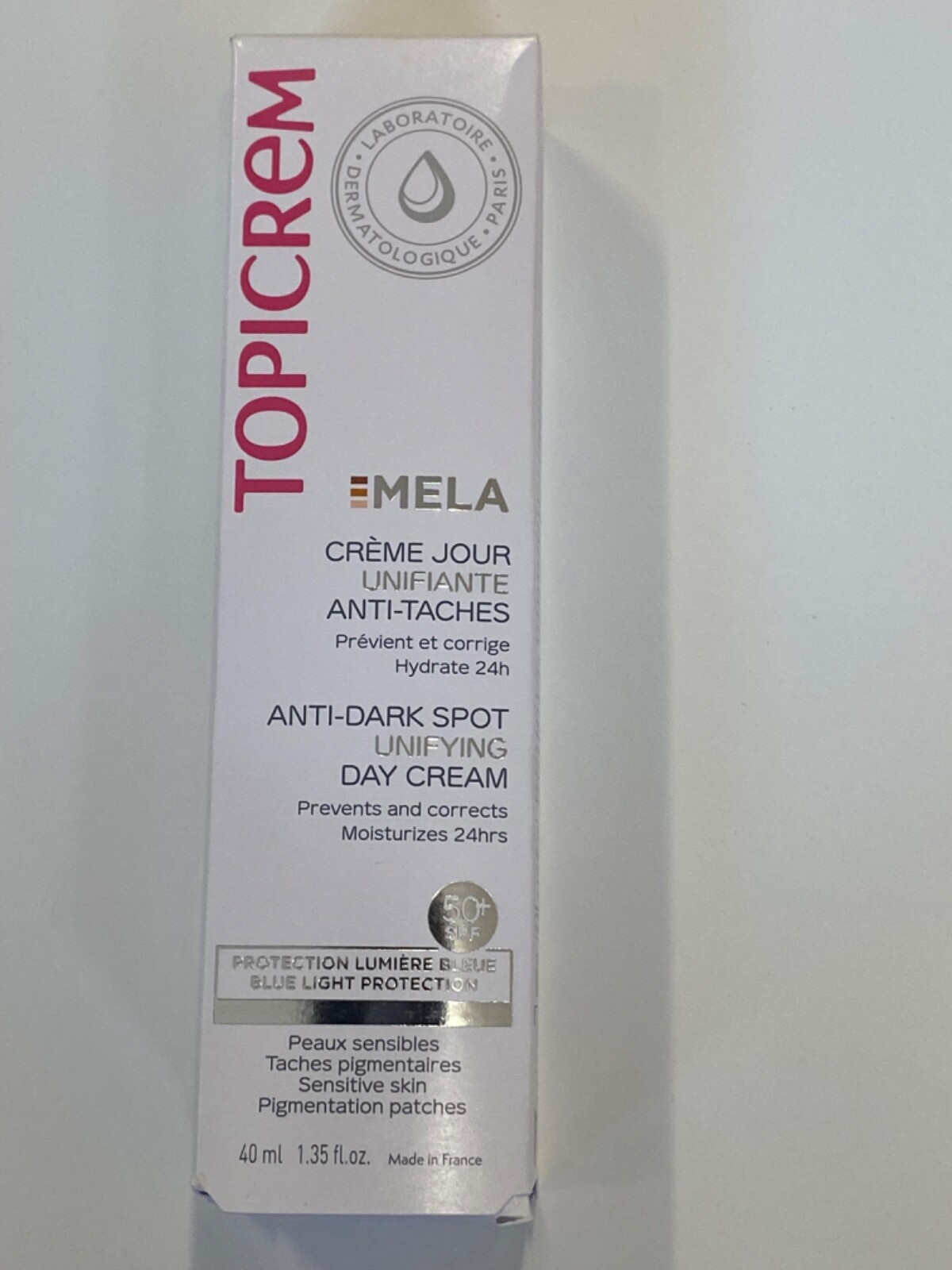 Topicrem MELA Corrective Day Creme SPF 20 Exp. 08/2027