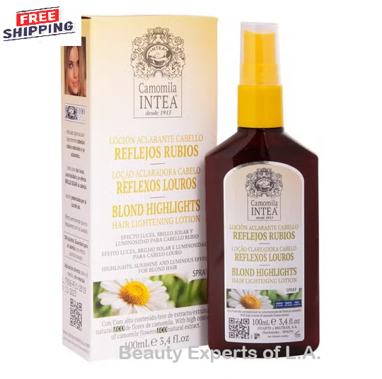 INTEA Camomile Blond Highlights Hair Lightening Lotion 100ml Exp 06/2028