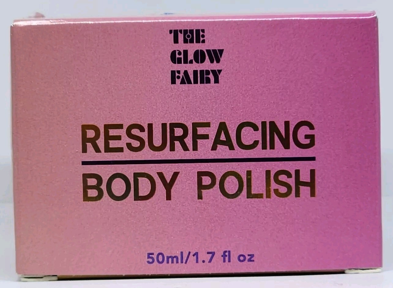 The Glow Fairy Resurfacing Body Polish Anti Cellulite New in Box Exp 09/01/2025