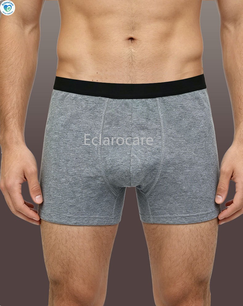 3PCS Washable Incontinence Underwear for Men Leakproof Urinary Bladder Leakage