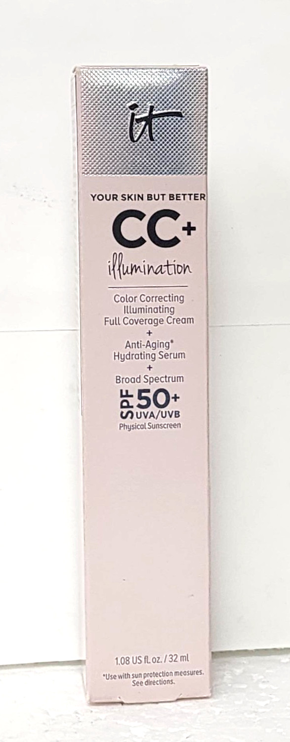 IT COSMETICS CC+ ILLUMINATION 1.08 oz NEUTRAL MEDIUM SPF 50+