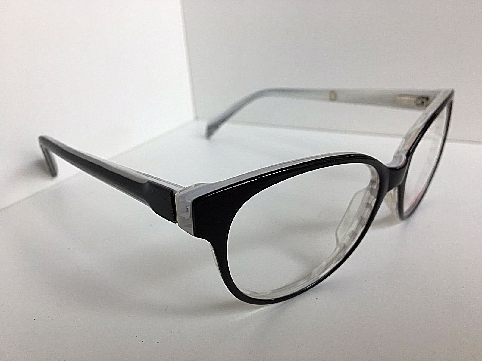 New Mikli by ALAIN MIKLI ML17R12 M01 54mm Black White Women’s Eyeglasses Frame .