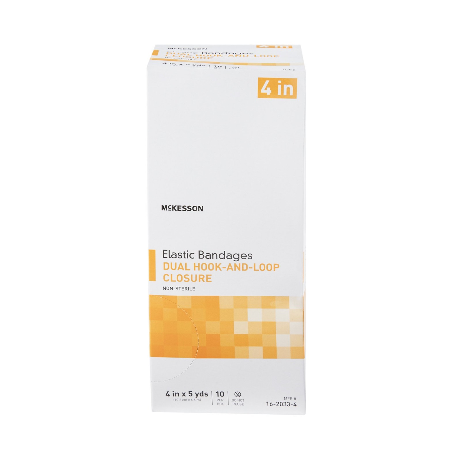 McKesson Elastic Bandage Beige NonSterile 4″ x 5 Yd 10 Ct