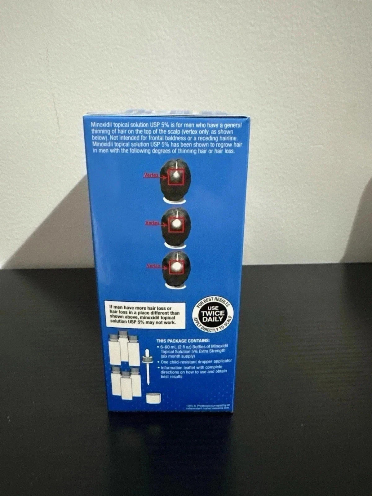 Kirkland Minoxidil 5% Extra Strength Men 6 Month Supply Hair Regrowth EXP_28