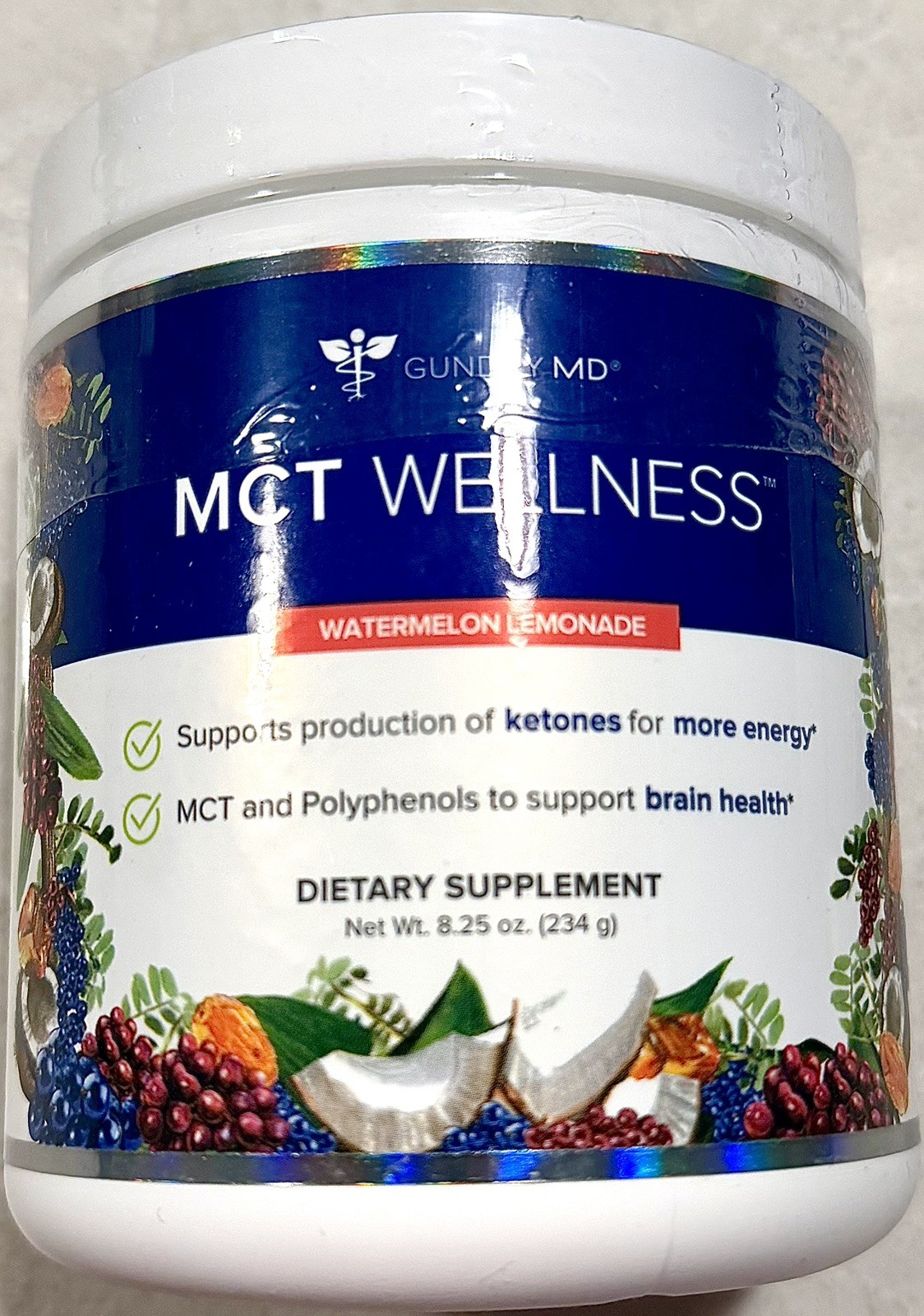 GUNDRY MD MCT WELLNESS Watermelon Lemonade 8.25 OZ ( 234 G)