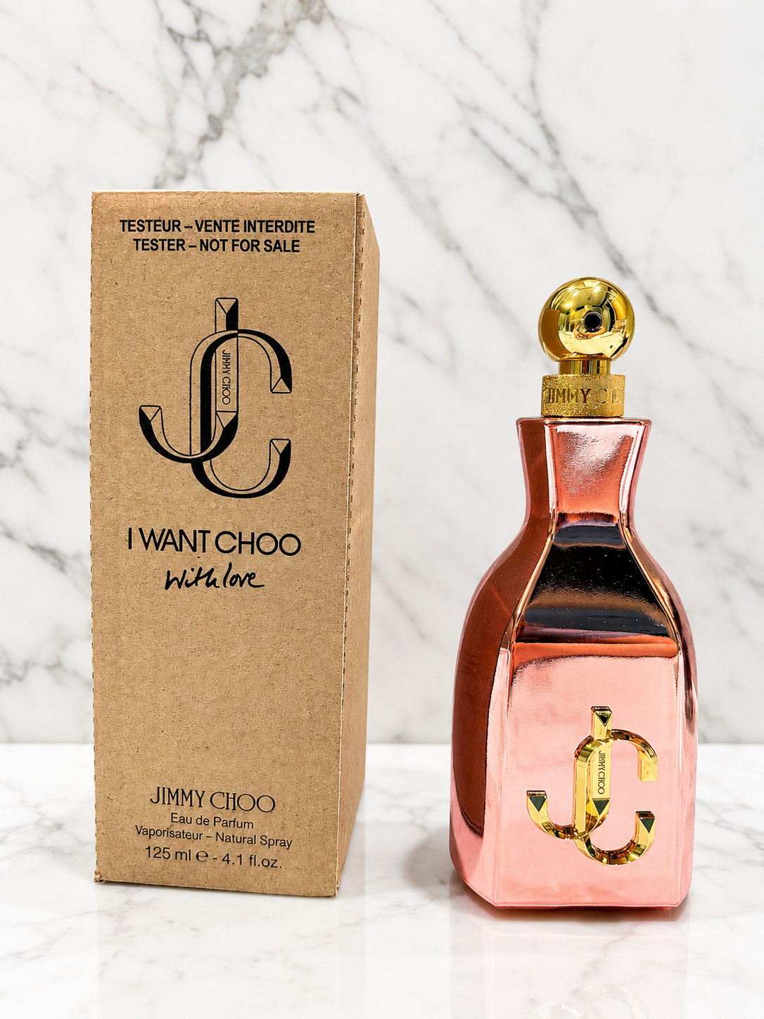 Jimmy Choo I Want Choo With Love EDP 4.1 oz Brand New