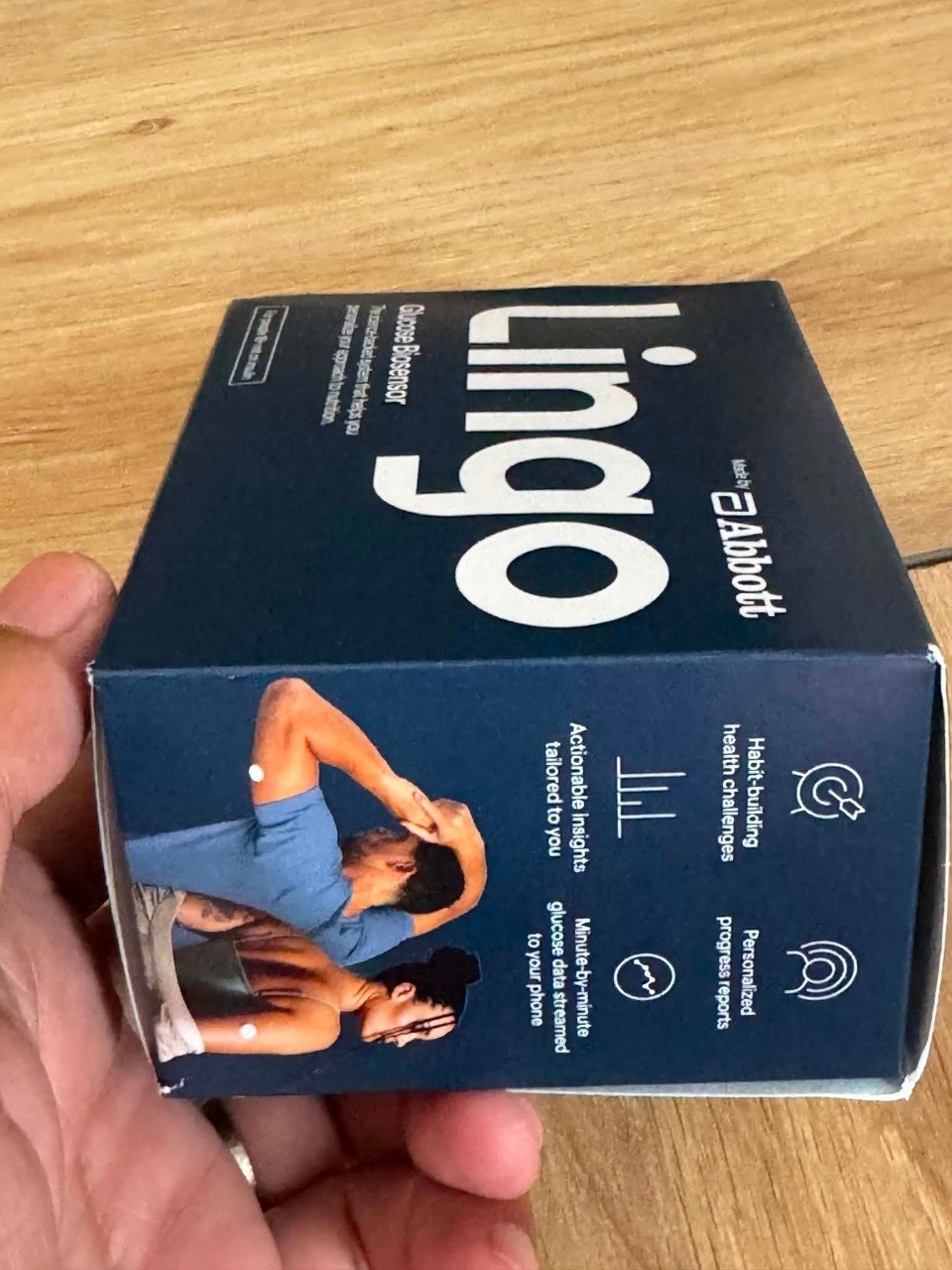 (Pack of 2) Lingo (CGM) & App 4-week plan – Sealed Box Exp 8/31/2026