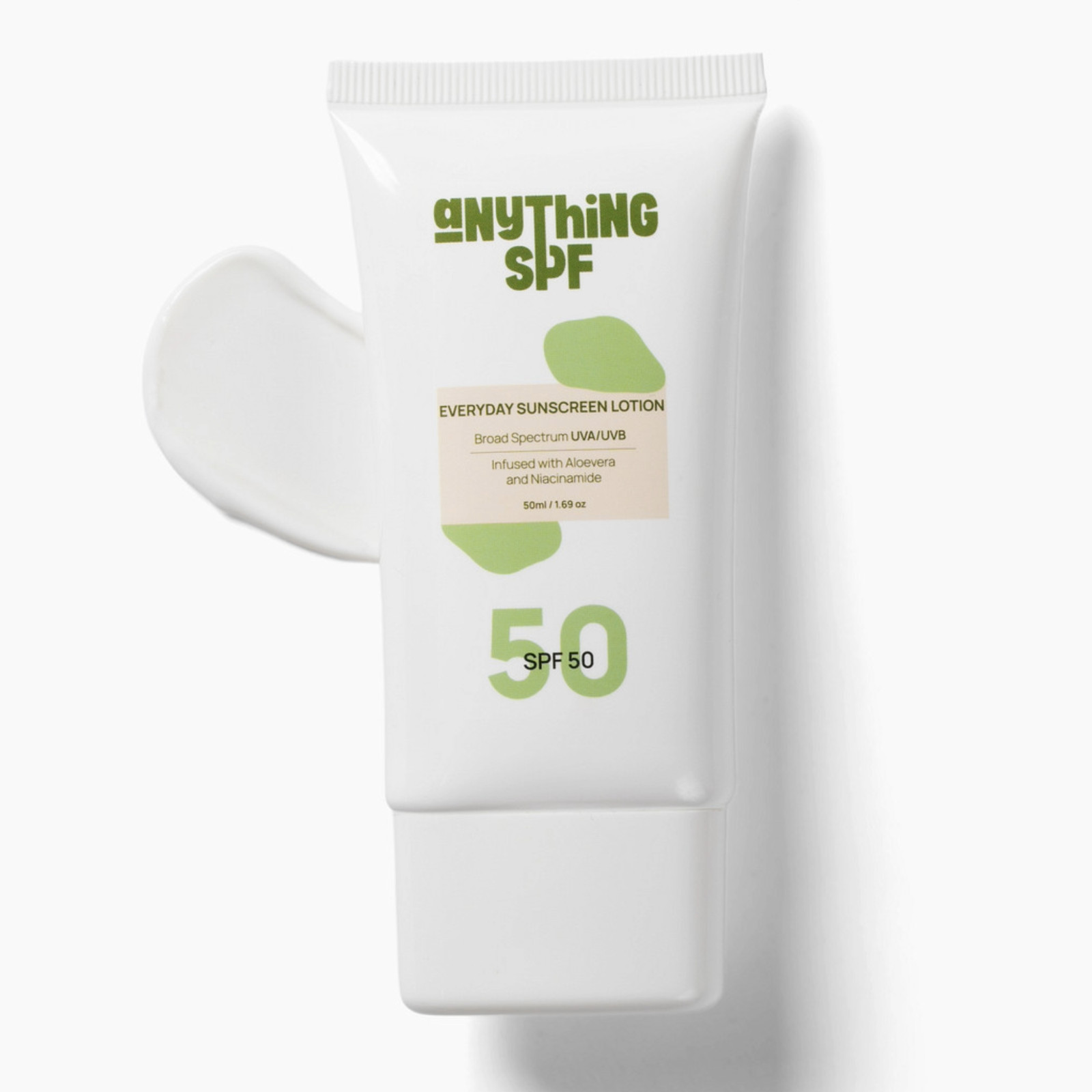 Anything SPF Everyday Sunscreen Lotion SPF 50 | | Broad Spectrum UVA/UVB | 50ml