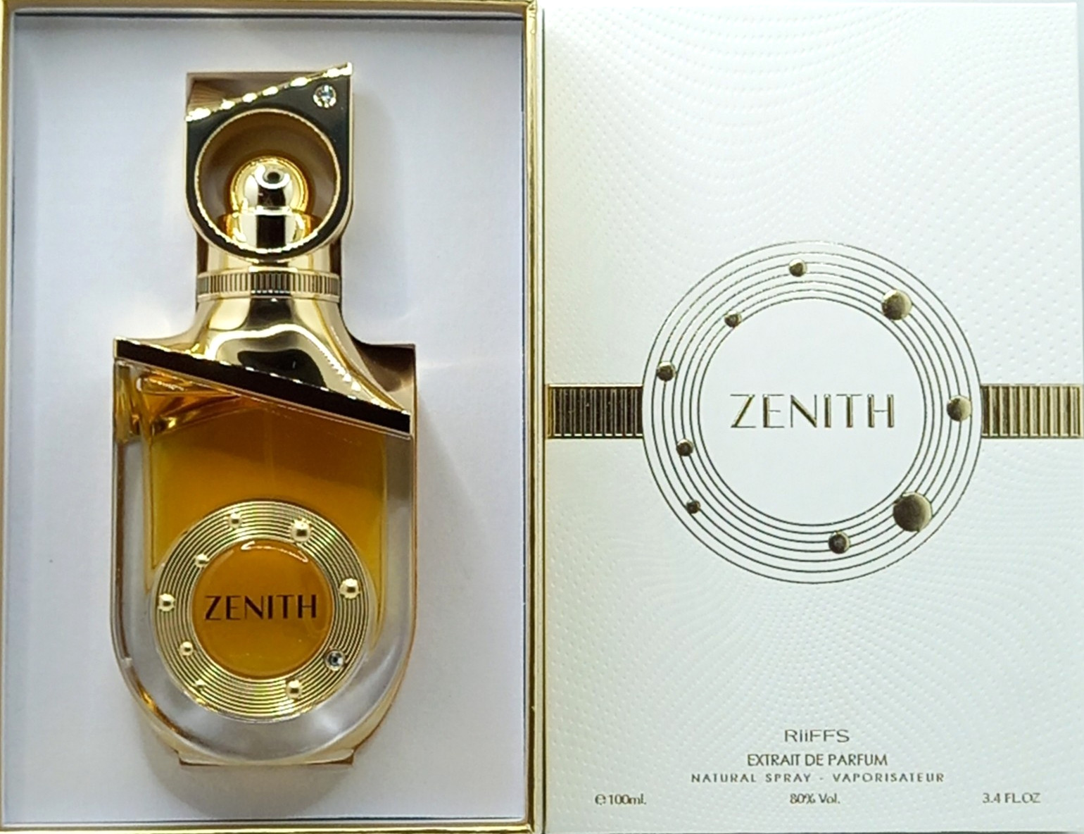 RIIFFS ZENITH EXTRAIT DE PARFUM SPRAY UNISEX 3.4 Oz / 100 ml BRAND NEW ITEM!!!