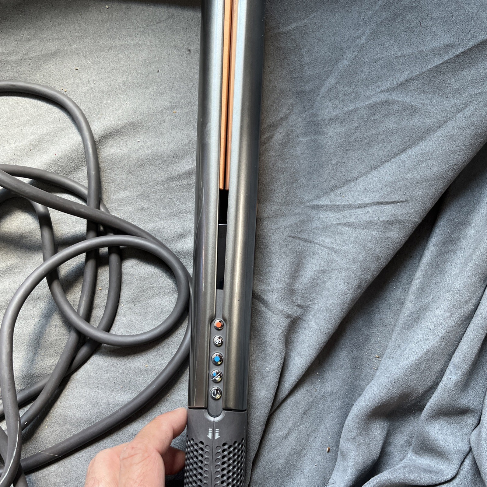 Dyson Airstrait Straightener Nickel Copper Air Straight Flat Iron (No Box)