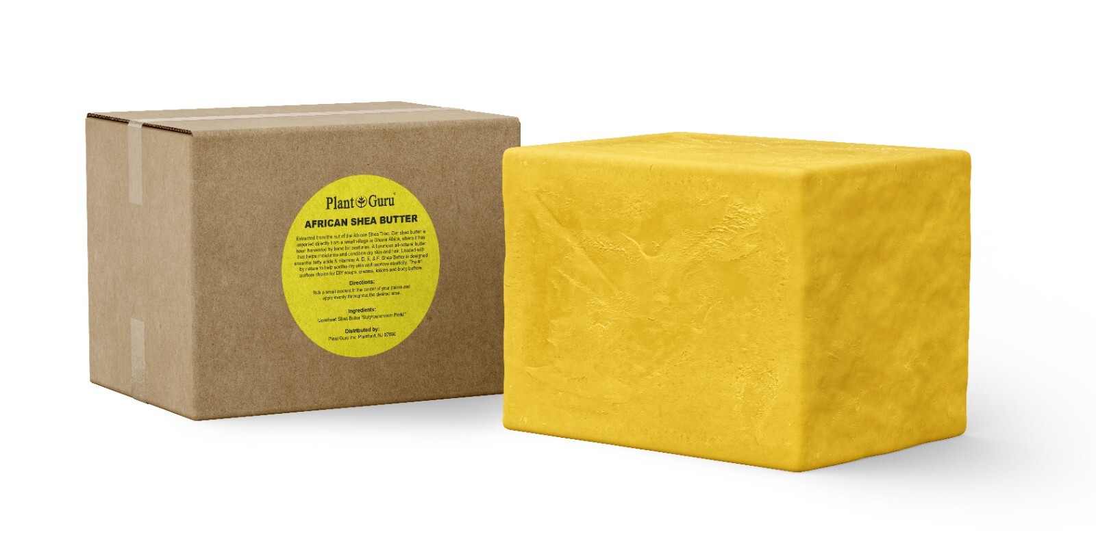 Raw African Shea Butter 5 lbs 100% Pure Natural Organic Unrefined Bulk Wholesale