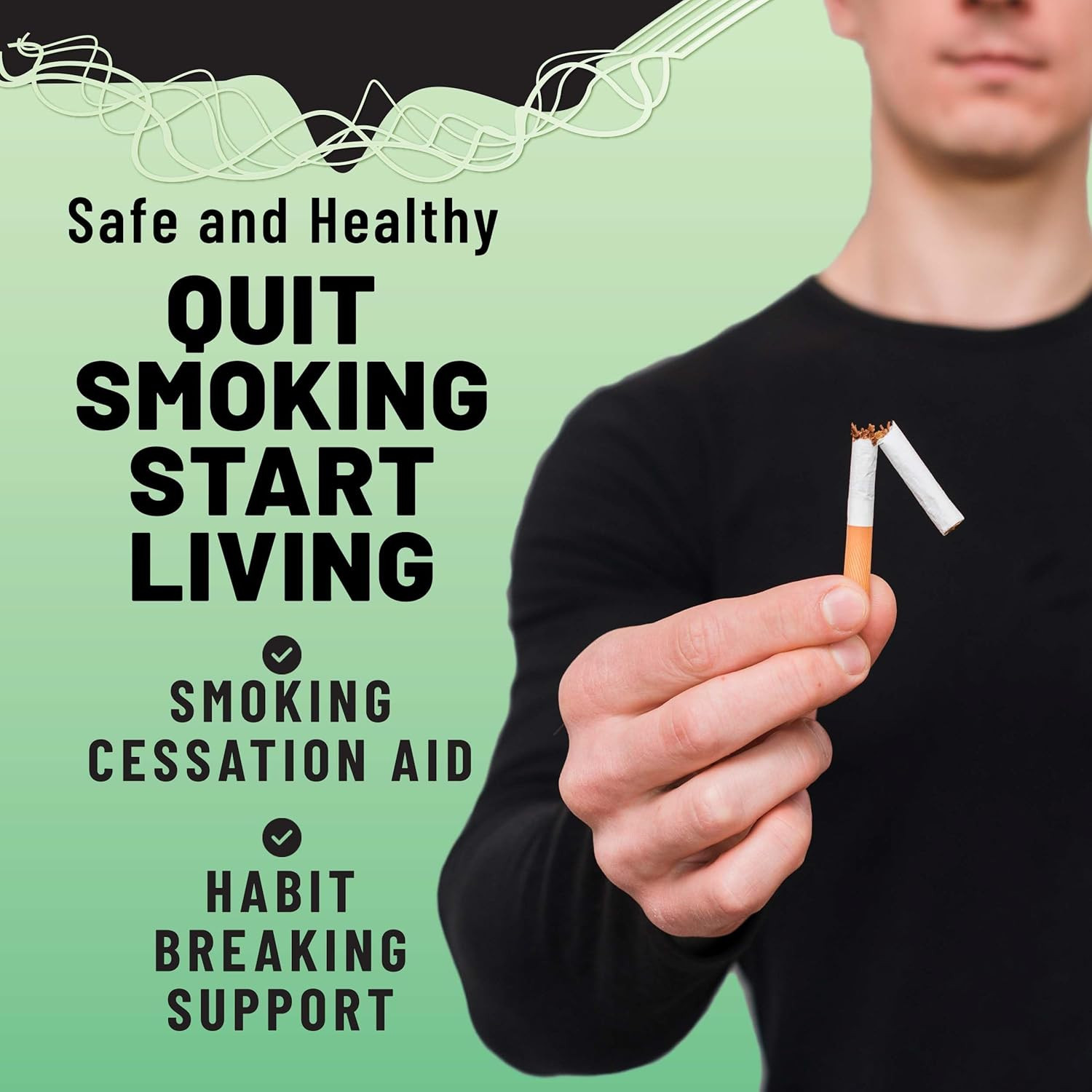 Anti-Smoke Herbal Patches 21 Mg | Quit Smoking Patches to Help Reduce Cravings |