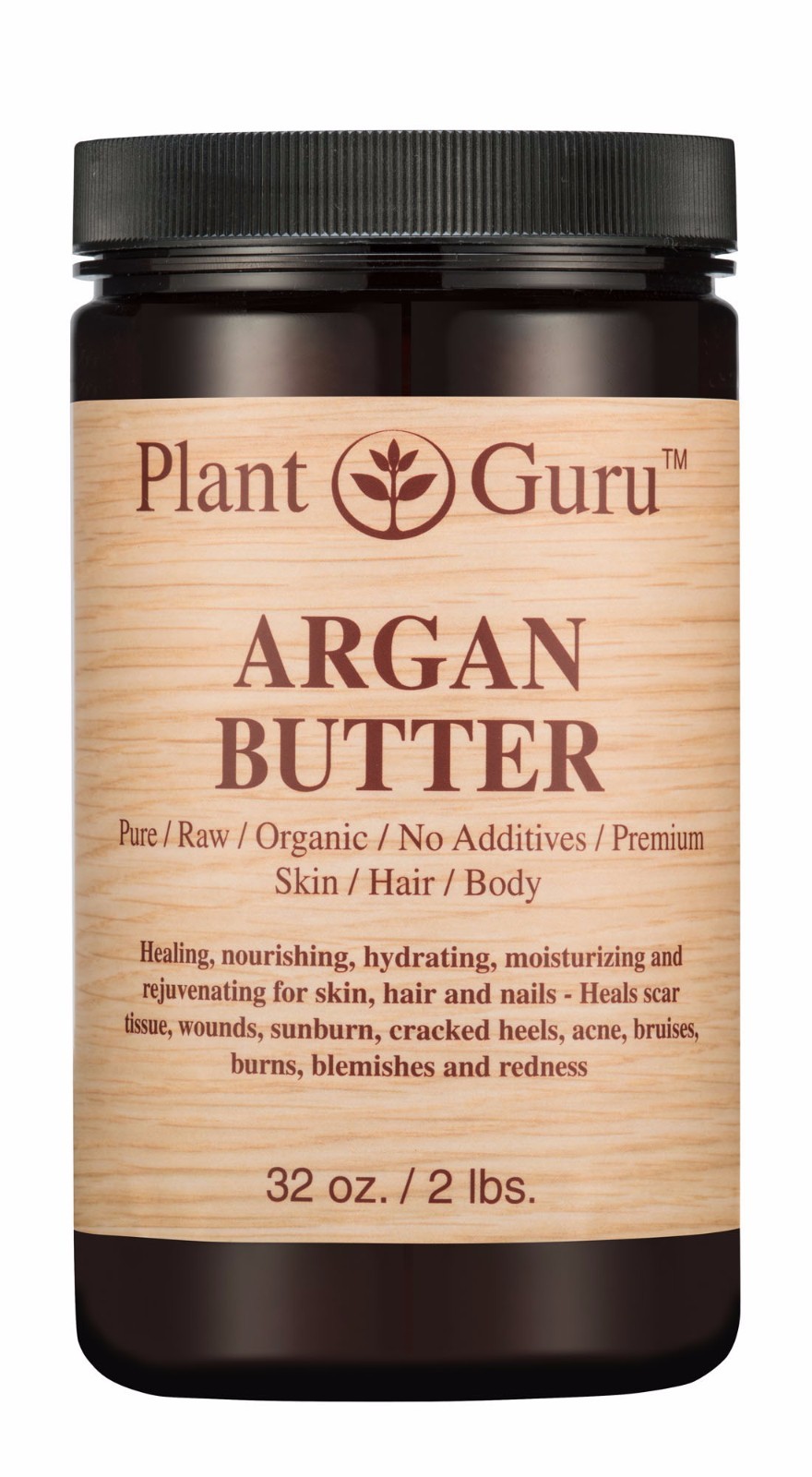 Organic Butter 100% Pure Raw Natural Cold Pressed For Skin Face Body Hair