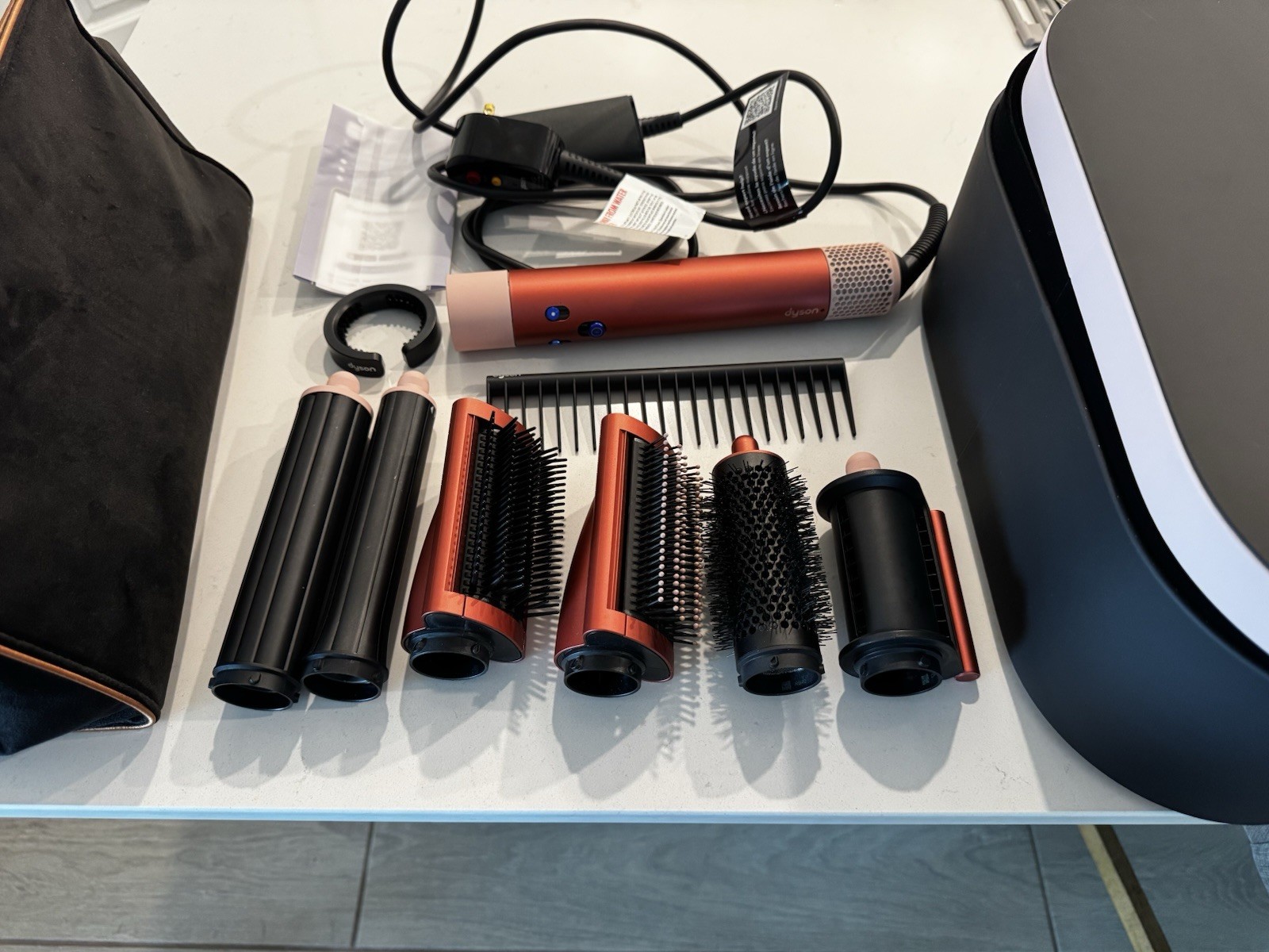 Dyson Special Edition Airwrap Complete + Travel Bag & Comb (Strawberry Bronze)